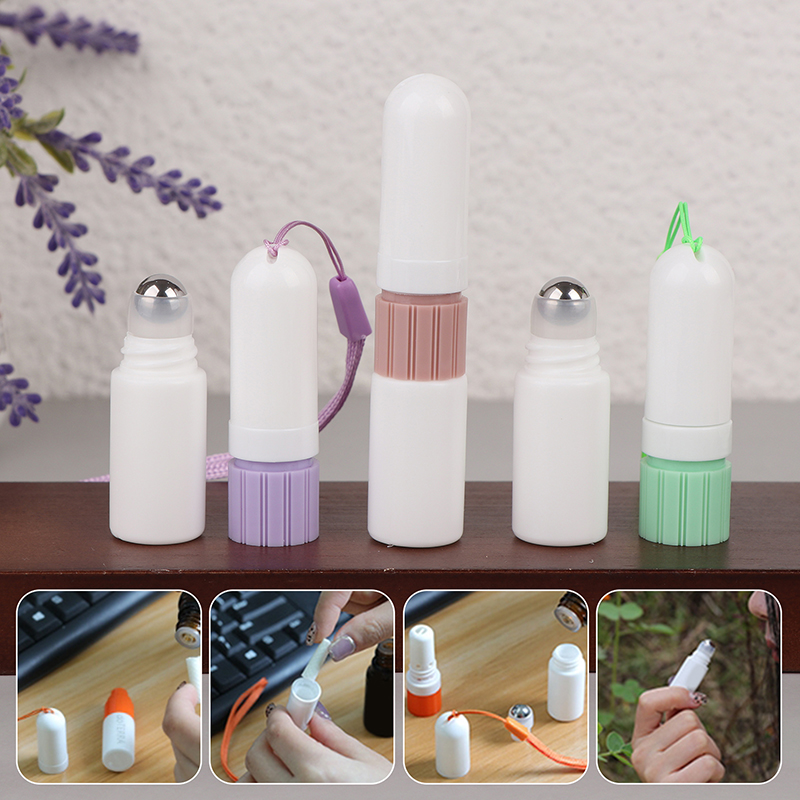 Perfume Fragrance Stick - 2-in-1 leere Naseninhalatorstäbe mit Umhängeband, Aromadiffusor