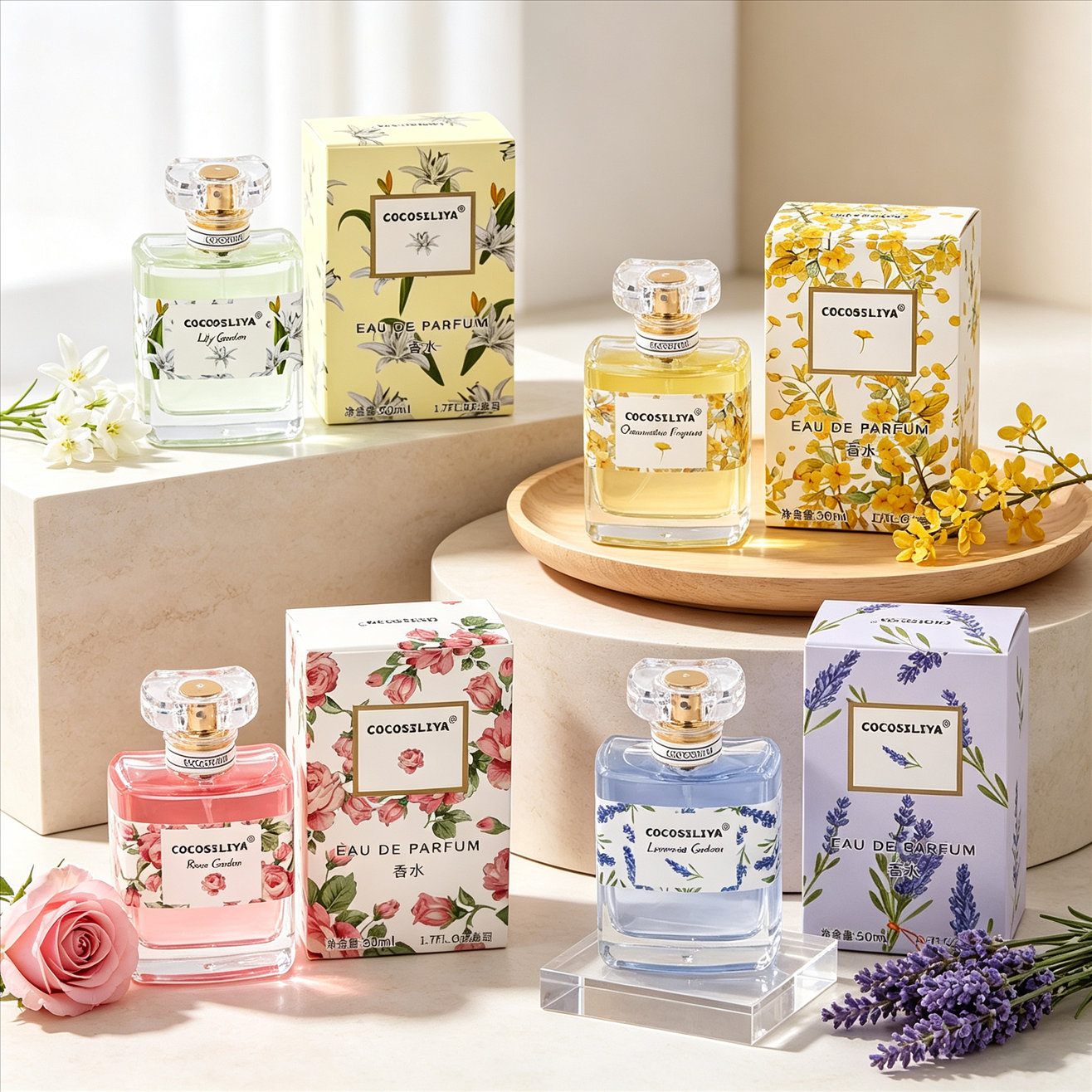 Perfume X - COCOSILIYA Damenparfüm, 1,7oz X 2er-Pack, Unisex-Duft,