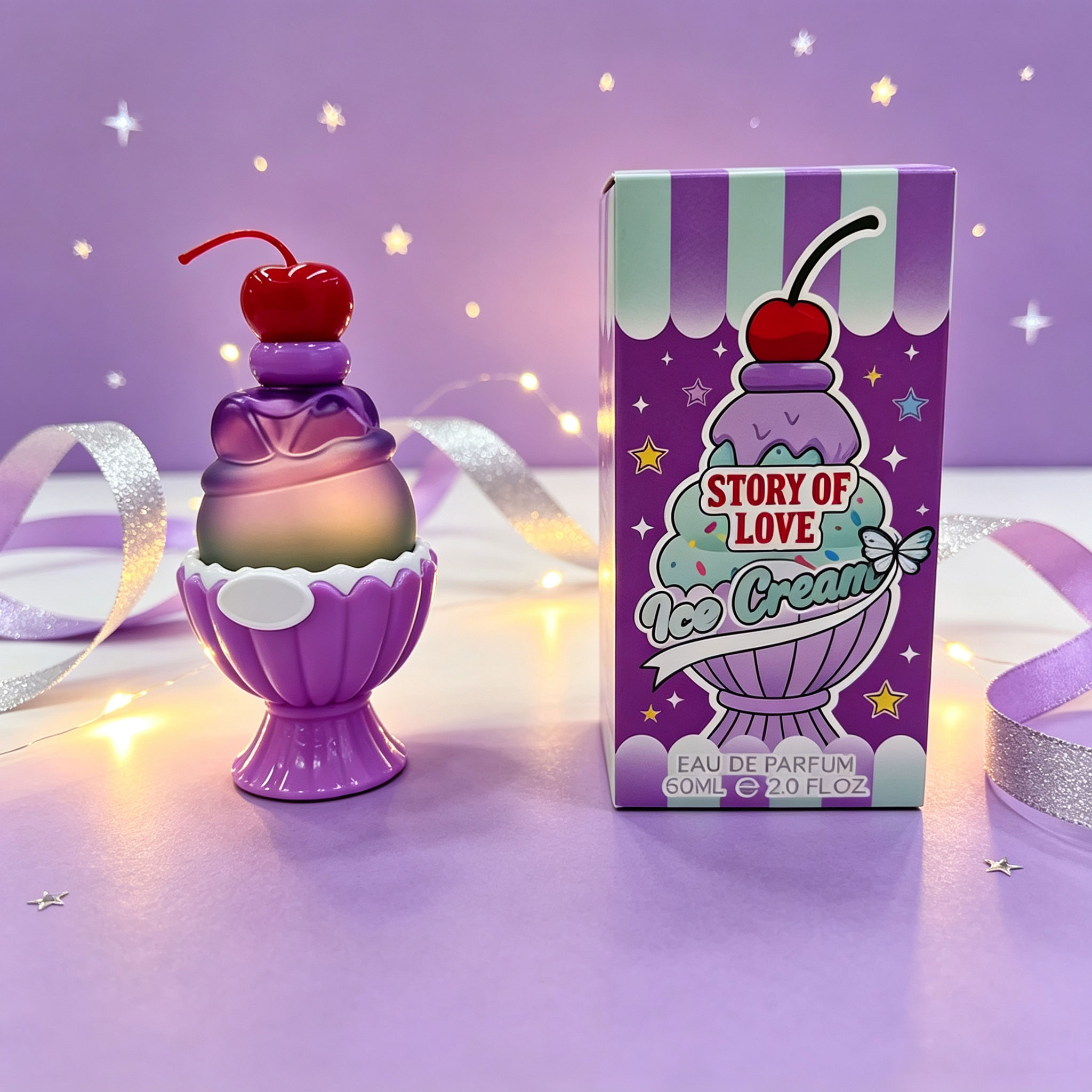 Niedliches Eiscreme-förmiges E – Perfume Floral Fragrance Bewertung und Preis